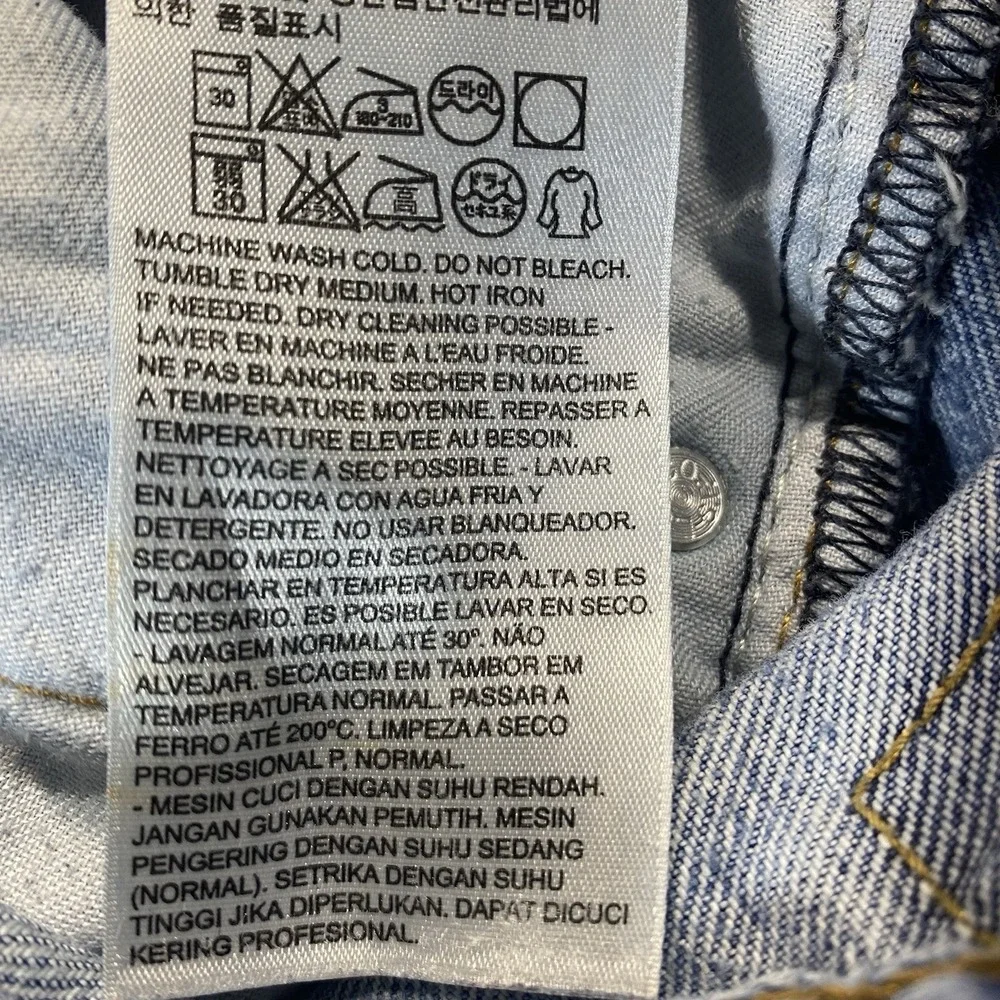 Levis‎ 550 Jeans Mens 33X34(30x30actual) Blue Relaxed Fit Tapered Leg Red Tab
